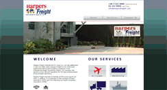 Desktop Screenshot of harpersfreight.com
